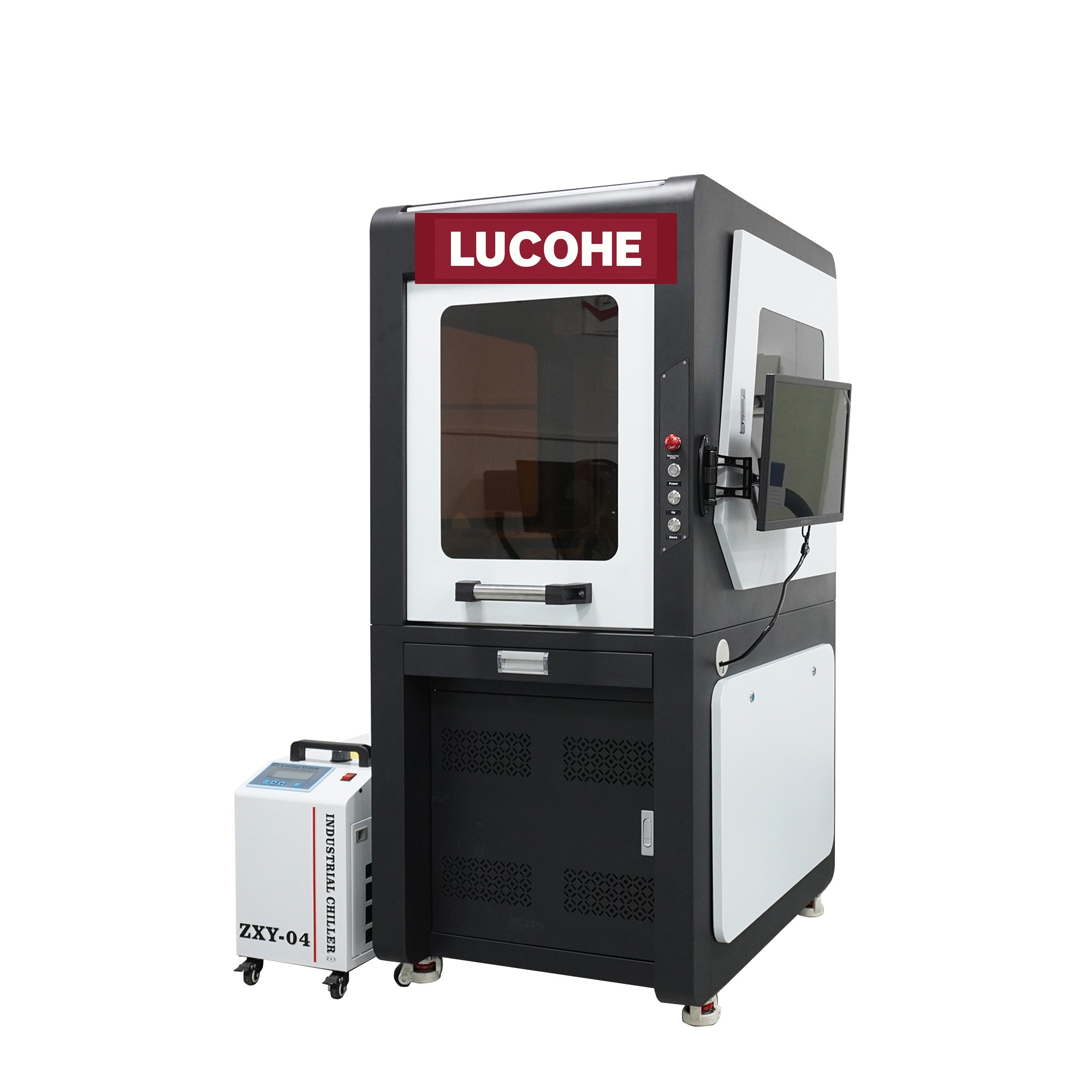 Marcadora láser de fibra de mesa LUCOHE LM-30T