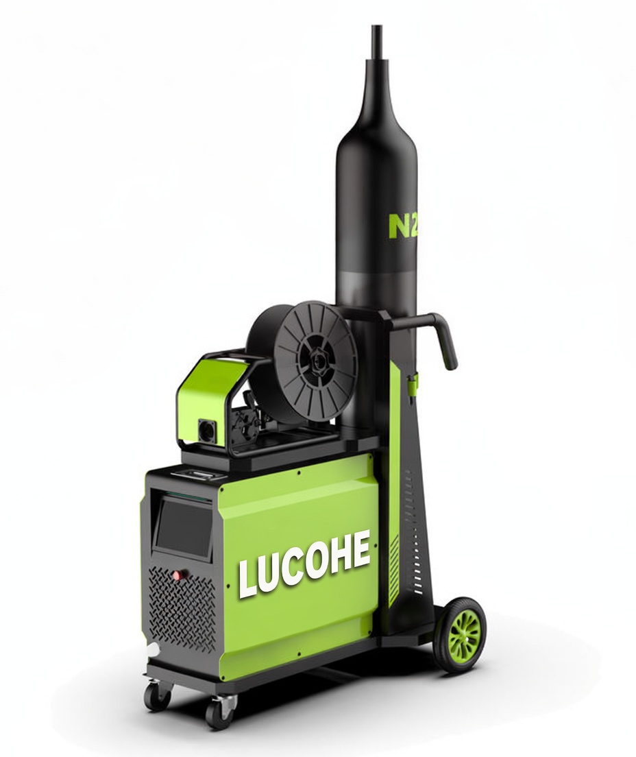 Soldadora láser manual LUCOHE HLW-1000 refrigerada por aire